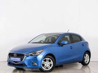2017 Mazda Demio IV (DJ), синий, 1079000 рублей, вид 3