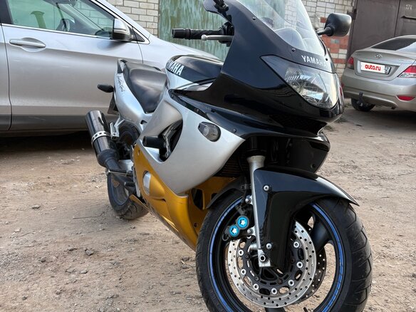 2000 Yamaha YZF600R Thundercat, серебристый, 335000 рублей