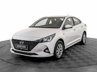 2022 Hyundai Solaris II Рестайлинг, белый, 1620000 рублей, вид 1