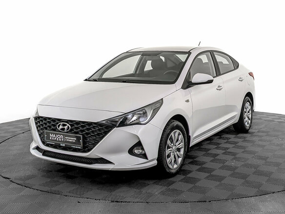 2022 Hyundai Solaris II Рестайлинг, белый, 1500000 рублей