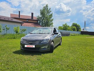 2014 Hyundai Solaris I Рестайлинг, серый, 999000 рублей, вид 1