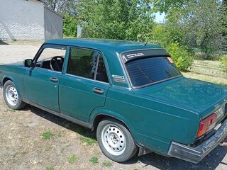 2005 Lada (ВАЗ) 2107, зелёный, 130000 рублей, вид 4