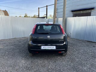 2008 Fiat Punto III Grande Punto, чёрный, 310000 рублей, вид 4