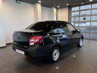 2012 Lada (ВАЗ) Granta I, чёрный, 170000 рублей, вид 3
