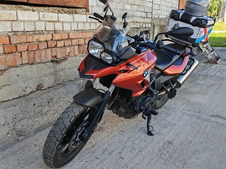 2016 BMW F 700 GS, оранжевый, 750000 рублей, вид 2