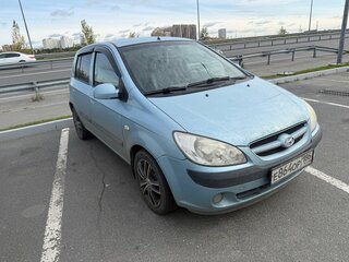 2007 Hyundai Getz I Рестайлинг, голубой, 329000 рублей, вид 2