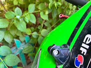 2005 Kawasaki ZX-6R Ninja, зелёный, 390000 рублей, вид 2