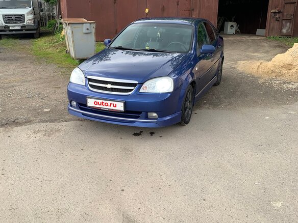 2008 Chevrolet Lacetti I, синий, 350000 рублей