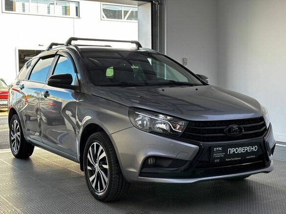 2020 Lada (ВАЗ) Vesta SW I, серый, 999000 рублей - вид 2