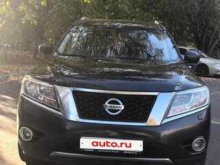 2015 Nissan Pathfinder IV, чёрный, 1400000 рублей, вид 2