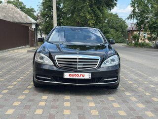 2010 Mercedes-Benz S-Класс 350 V (W221) Рестайлинг, чёрный, 1550000 рублей, вид 2