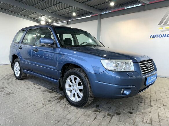 2007 Subaru Forester II Рестайлинг, голубой, 999000 рублей - вид 6