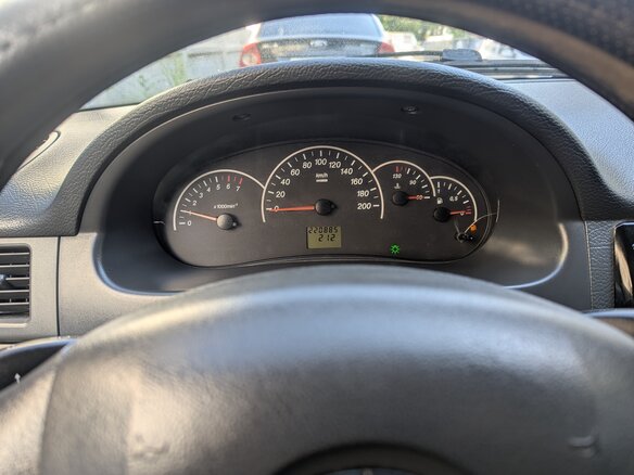 2011 Lada (ВАЗ) Priora I, зелёный, 210000 рублей - вид 13