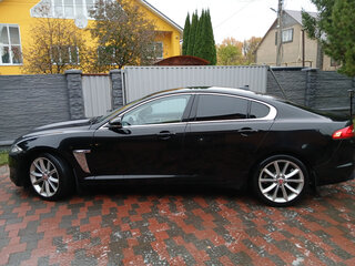 2013 Jaguar XF I Рестайлинг, чёрный, 1400000 рублей, вид 4