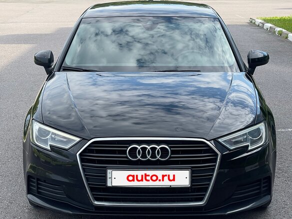 2017 Audi A3 III (8V) Рестайлинг, чёрный, 1250000 рублей - вид 2