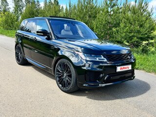 2020 Land Rover Range Rover Sport II Рестайлинг, чёрный, 5000000 рублей, вид 3