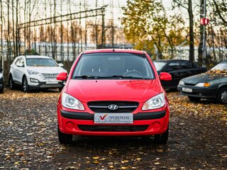 2010 Hyundai Getz I Рестайлинг, красный, 492000 рублей, вид 3