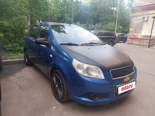 2009 Chevrolet Aveo I Рестайлинг, синий, 315000 рублей, вид 4