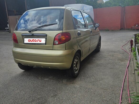 2007 Daewoo Matiz I Рестайлинг, бежевый, 149000 рублей - вид 5