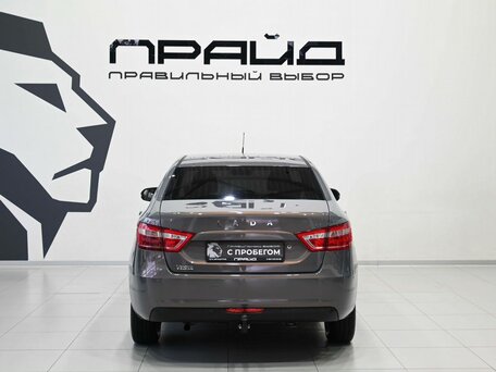 2016 Lada (ВАЗ) Vesta I, серый, 639900 рублей, вид 4