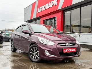 2012 Hyundai Solaris I, фиолетовый, 719000 рублей, вид 1