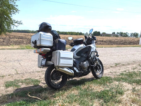 2016 Honda VFR 1200X (Crosstourer), серебристый, 1199000 рублей, вид 3
