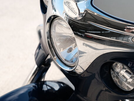 2018 Indian Chieftain, синий, 1475000 рублей, вид 4
