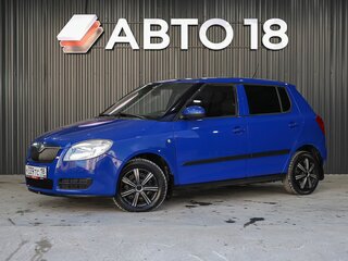 2008 Skoda Fabia II, синий, 369000 рублей, вид 1