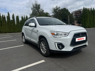 2014 Mitsubishi ASX I Рестайлинг, белый, 949000 рублей, вид 4