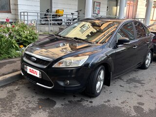 2008 Ford Focus II Рестайлинг, чёрный, 500000 рублей, вид 2