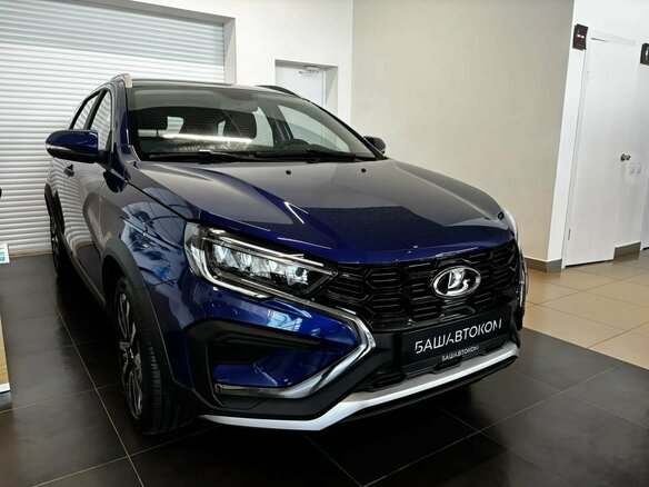 2026 Lada (ВАЗ) Vesta SW Cross I Рестайлинг (NG), синий, 2073000 рублей - вид 2
