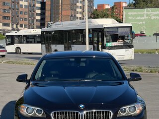2014 BMW 5 серии 520i VI (F10/F11/F07) Рестайлинг, синий, 1670000 рублей, вид 4
