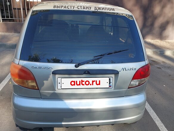 2007 Daewoo Matiz I Рестайлинг, серебристый - вид 4