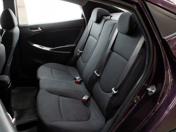 2012 Hyundai Solaris I, фиолетовый - вид 8
