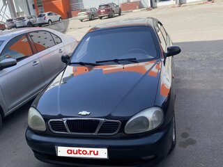 2007 Chevrolet Lanos I, чёрный, 150000 рублей, вид 1