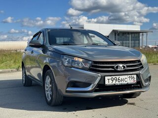 2016 Lada (ВАЗ) Vesta I, серый, 609000 рублей, вид 4
