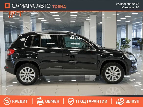 2010 Volkswagen Tiguan I, чёрный, 920000 рублей - вид 6