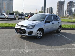 2014 Lada (ВАЗ) Kalina II, голубой, 359000 рублей, вид 1