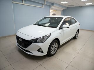 2020 Hyundai Solaris II Рестайлинг, белый, 1399000 рублей, вид 2