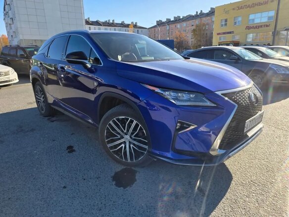 2017 Lexus RX 200t IV, синий, 3800000 рублей