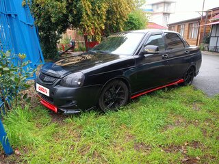 2011 Lada (ВАЗ) Priora I, чёрный, 460000 рублей, вид 1