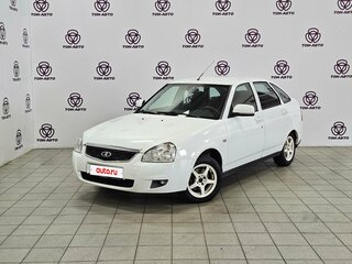 2014 Lada (ВАЗ) Priora I Рестайлинг, белый, 436000 рублей, вид 1