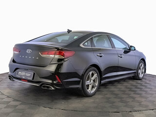 2017 Hyundai Sonata VII (LF) Рестайлинг, чёрный, 1590000 рублей, вид 5