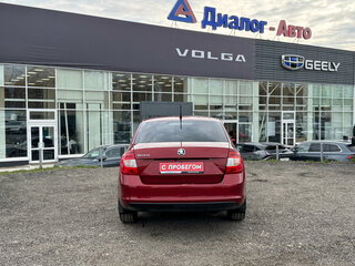 2014 Skoda Rapid I, красный, 874000 рублей, вид 4