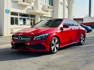 2017 Mercedes-Benz CLA 200 I (C117, X117) Рестайлинг, красный, 1558004 рублей, вид 1