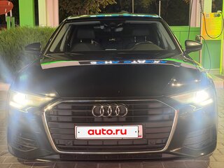 2021 Audi A6 40 TFSI V (C8), чёрный, 3400000 рублей, вид 3