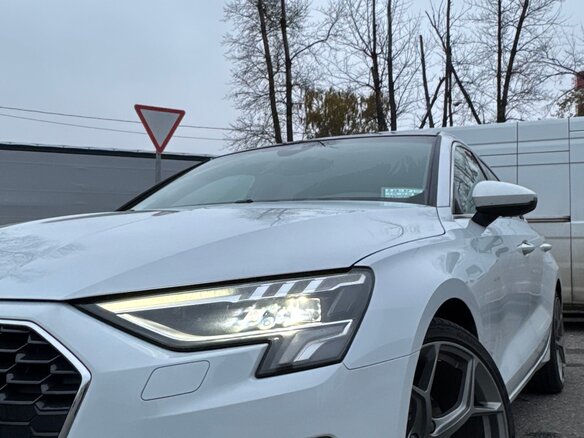 2021 Audi A3 35 TFSI Long IV (8Y), белый, 2980000 рублей - вид 16