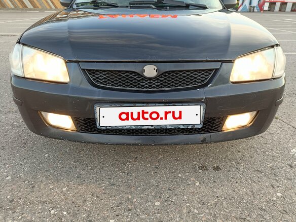 1999 Mazda 323 VI (BJ), чёрный, 150000 рублей - вид 7