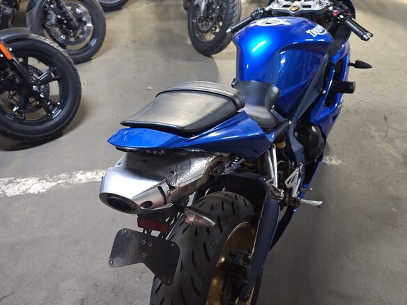 2010 Triumph Daytona 675, синий, 530000 рублей - вид 8