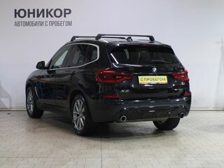 2018 BMW X3 30i sDrive III (G01), чёрный, 2499000 рублей, вид 4